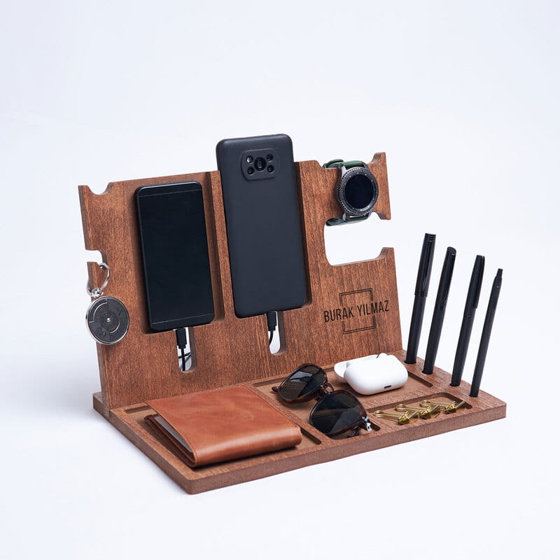 Kişiye Özel Masaüstü Kalem ve Aksesuar Düzenleyici