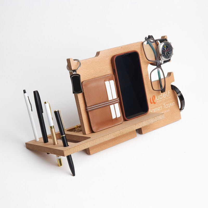 Firma Logo ve İsim Baskılı Çok Amaçlı Masaüstü Düzenleyici