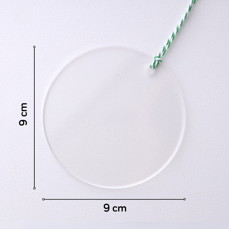 Merry Christmas İsim Yazılı Akrilik Çam Ağacı Süsü