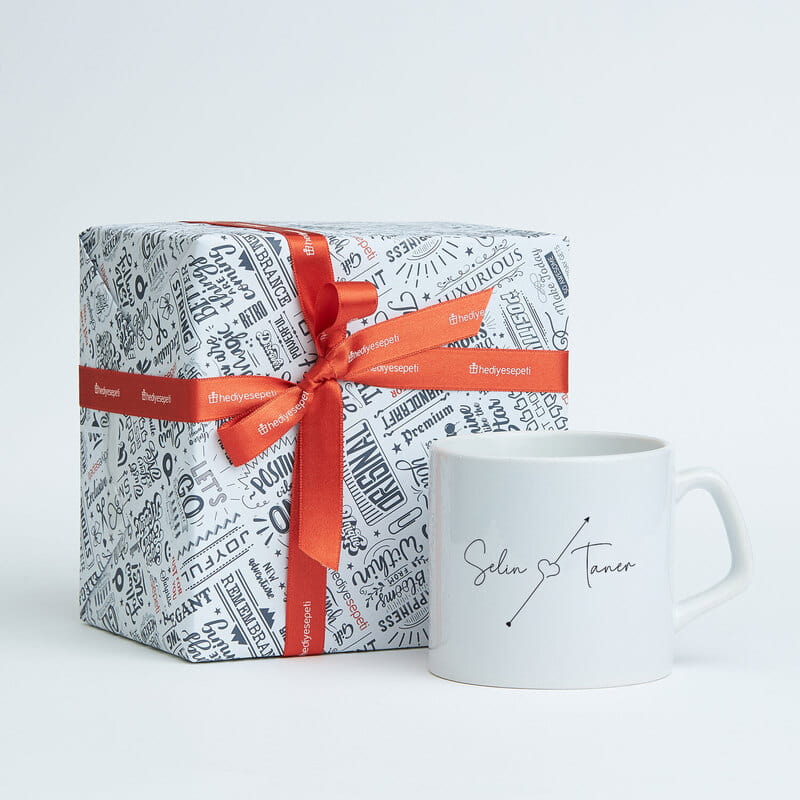 Minimalist İsim Baskılı Özelleştirmeli Kupa