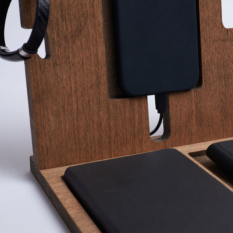 Monogram İsme Özel Çok Amaçlı Masaüstü Organizer