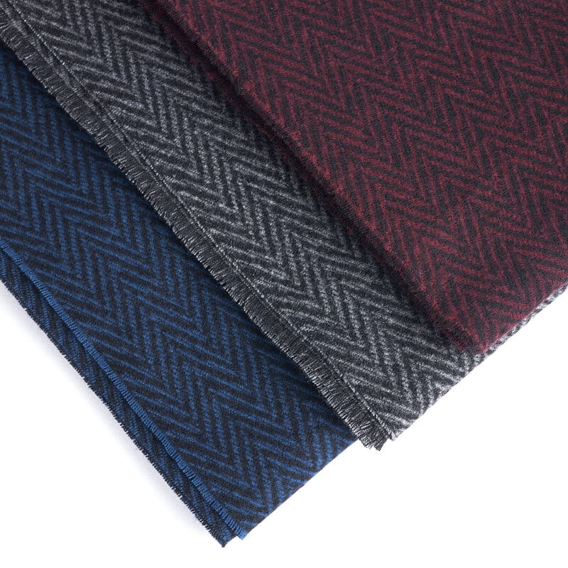 Monogram Tasarımlı Nakış İşlemeli Atkı