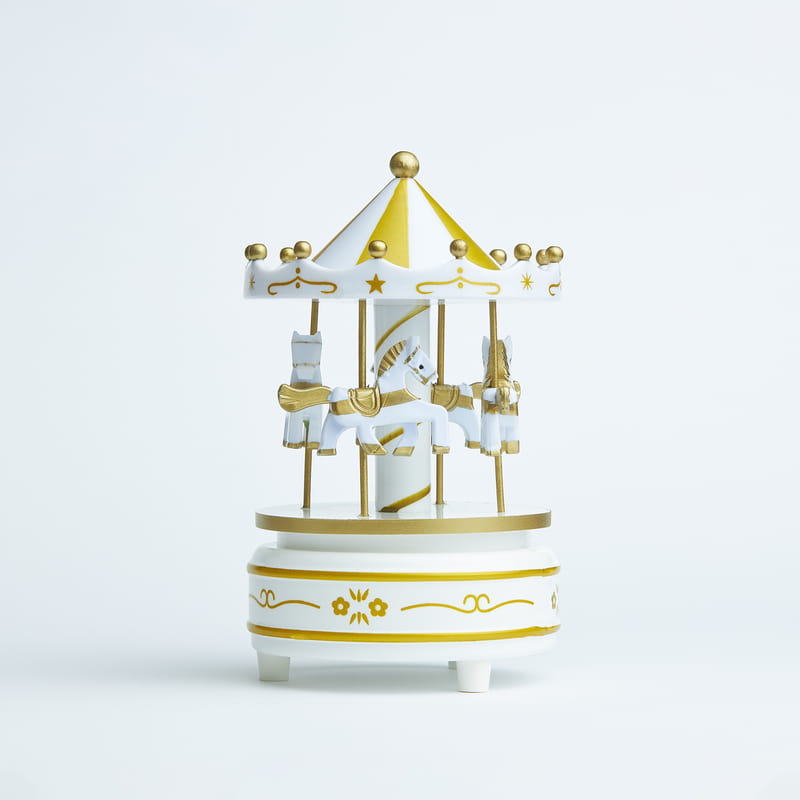 Nostaljik Atlı Karınca Müzik Kutusu