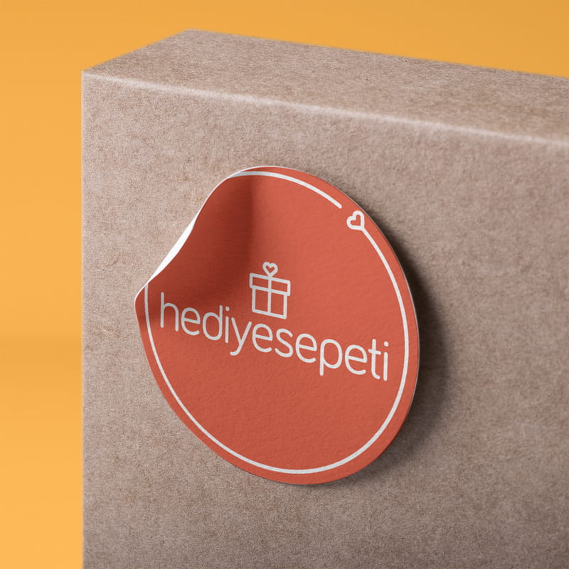 Özel Kesim Logo Baskılı 15 Adet Laptop Sticker Seti