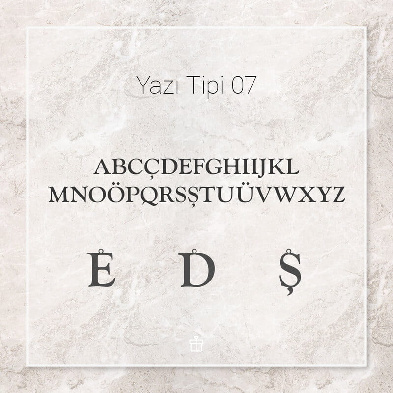 Özelleştirilebilir Harfli Gümüş Kolye