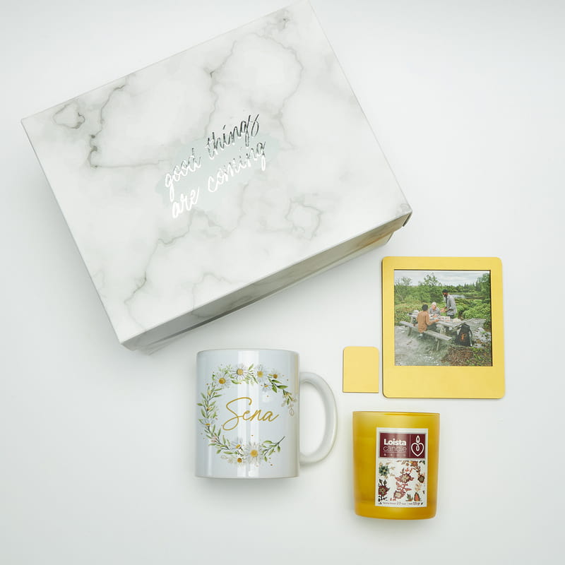 Papatya Sever Kişiye Özel Hediye Kutusu