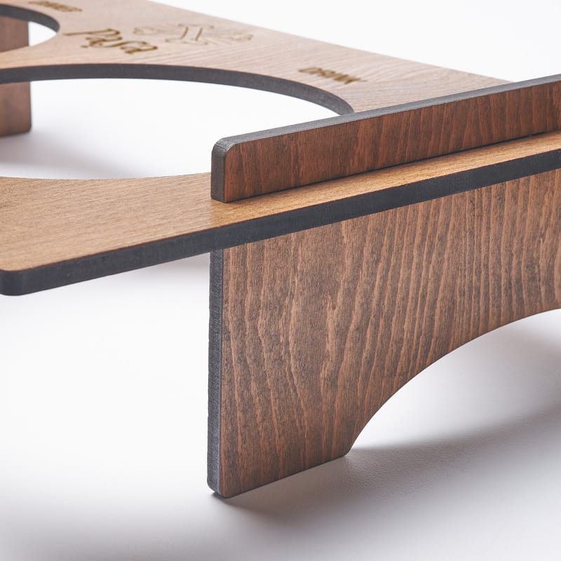 Sevimli Dostunuza Ahşap Köpek Mama ve Su Kabı