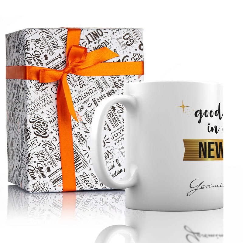 Yeni İş Hediyesi İsme Özel Porselen Kupa