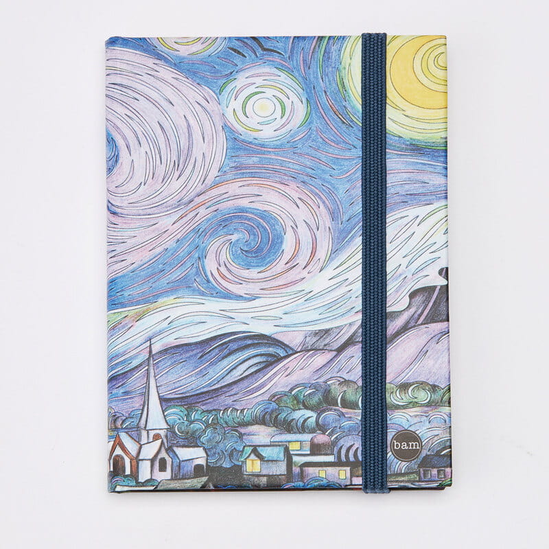 16 Fotoğraflı Van Gogh Not Defterli Hediye Kutusu