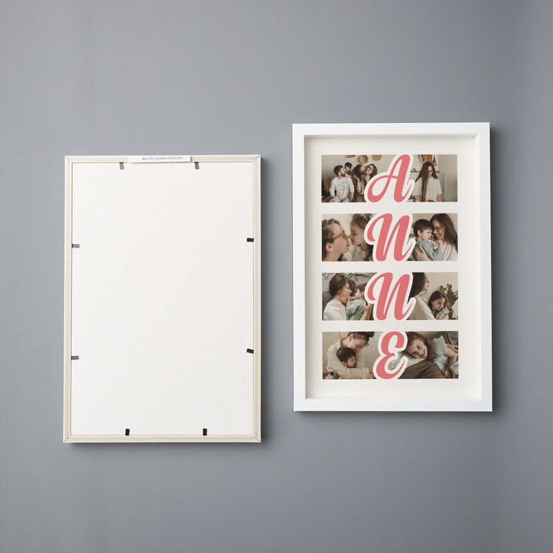 ANNE Yazılı Kişiye Özel Fotoğraflı 20x30 Çerçeve