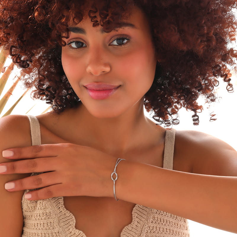 Aşk Düğümü Gümüş Bileklik