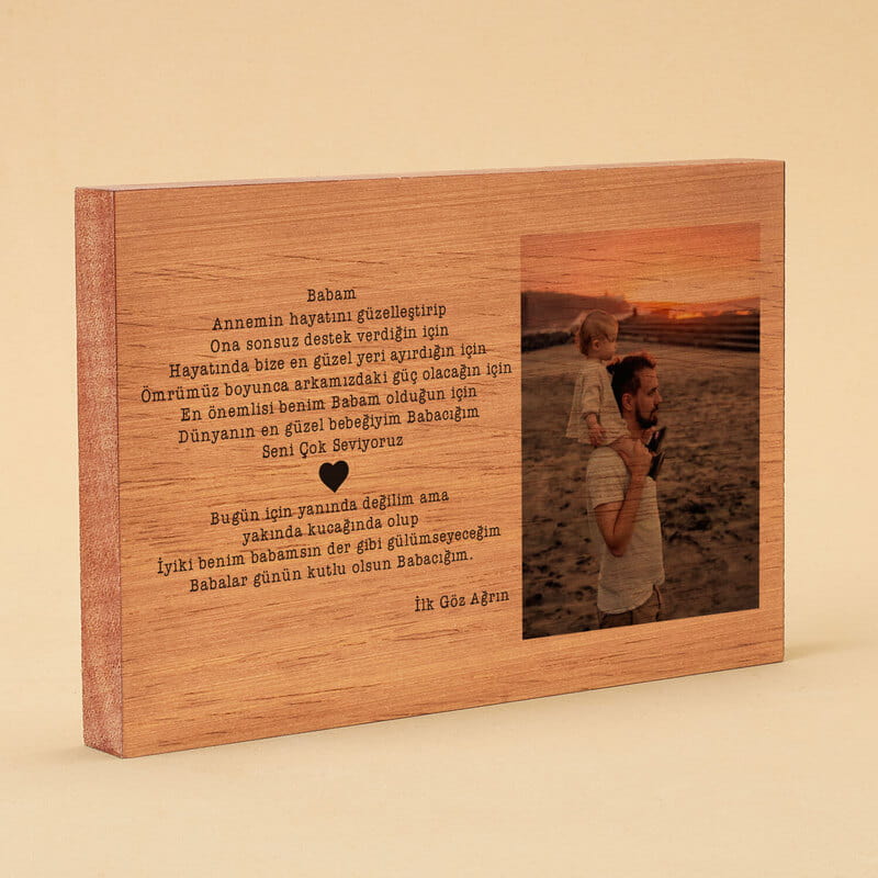 Baba Bebek Kombini Konseptli Babalar Günü Hediye Kutusu