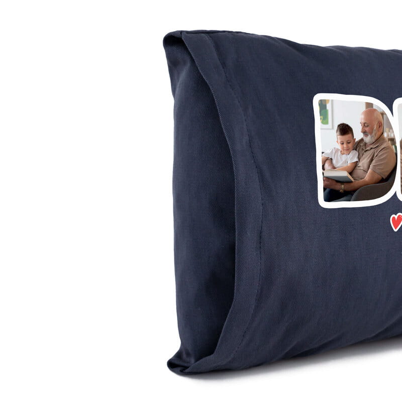 Dede Yazılı Fotoğraf ve Mesajlı Bel Yastığı