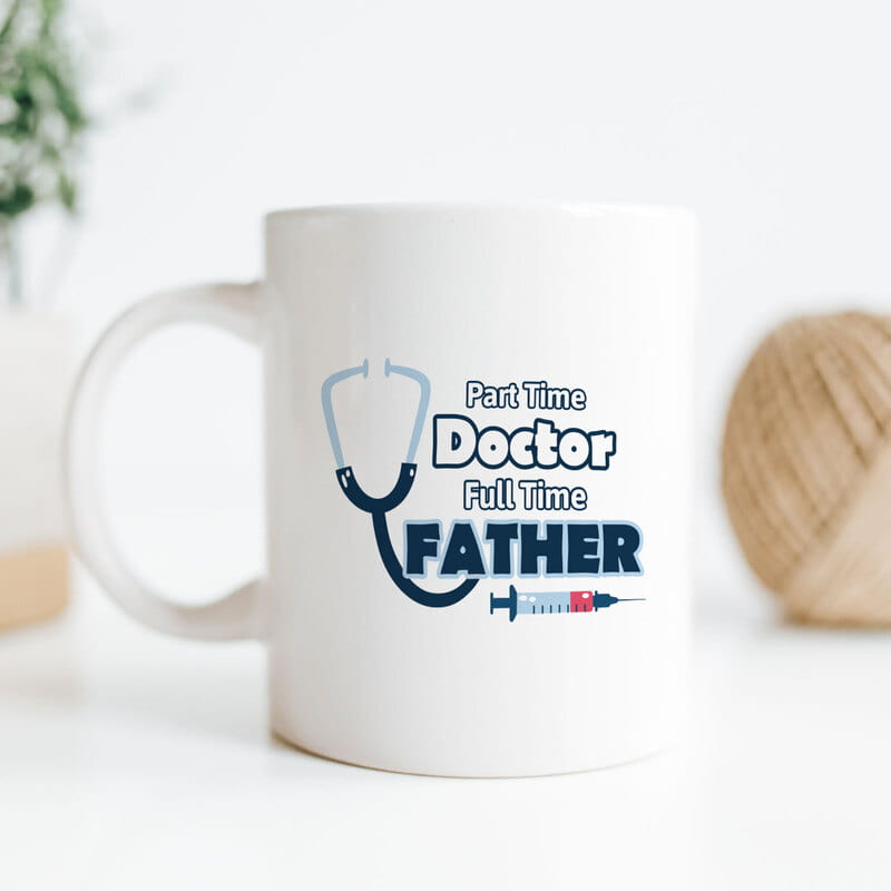 Doktor Babaya Hediye Porselen Kupa