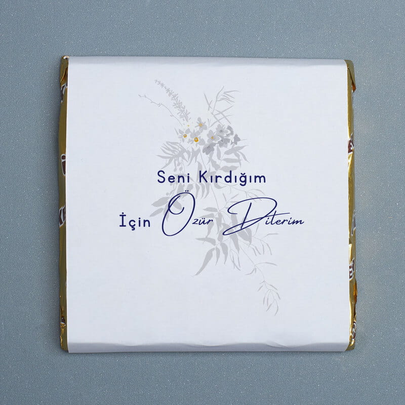 Eşeklik Ettim Özür Dilerim Konseptli Hediye Kutusu