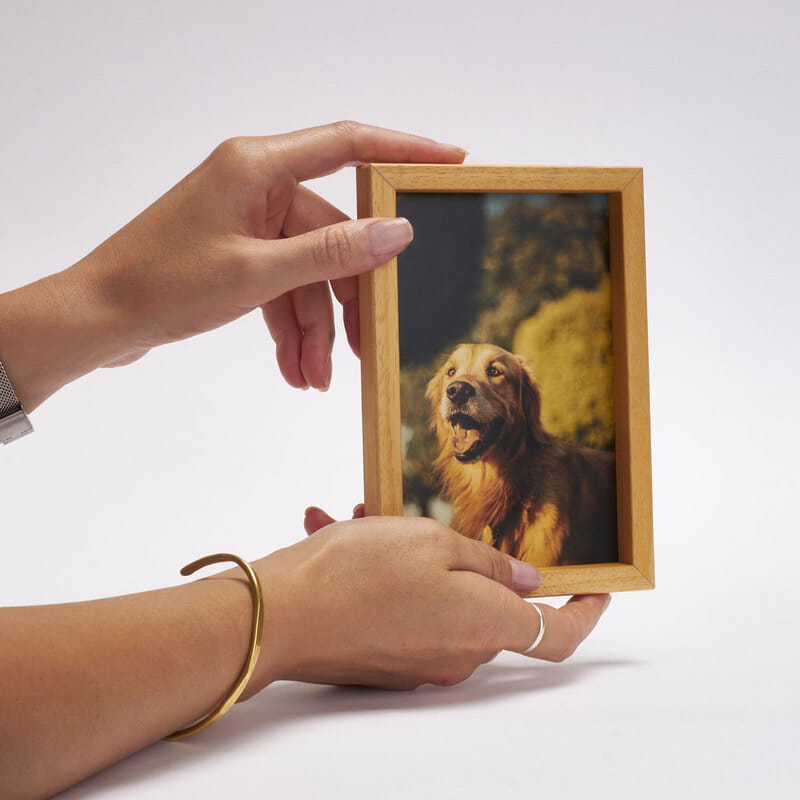 Fotoğraflı Masaüstü Ahşap Derin Çerçeve