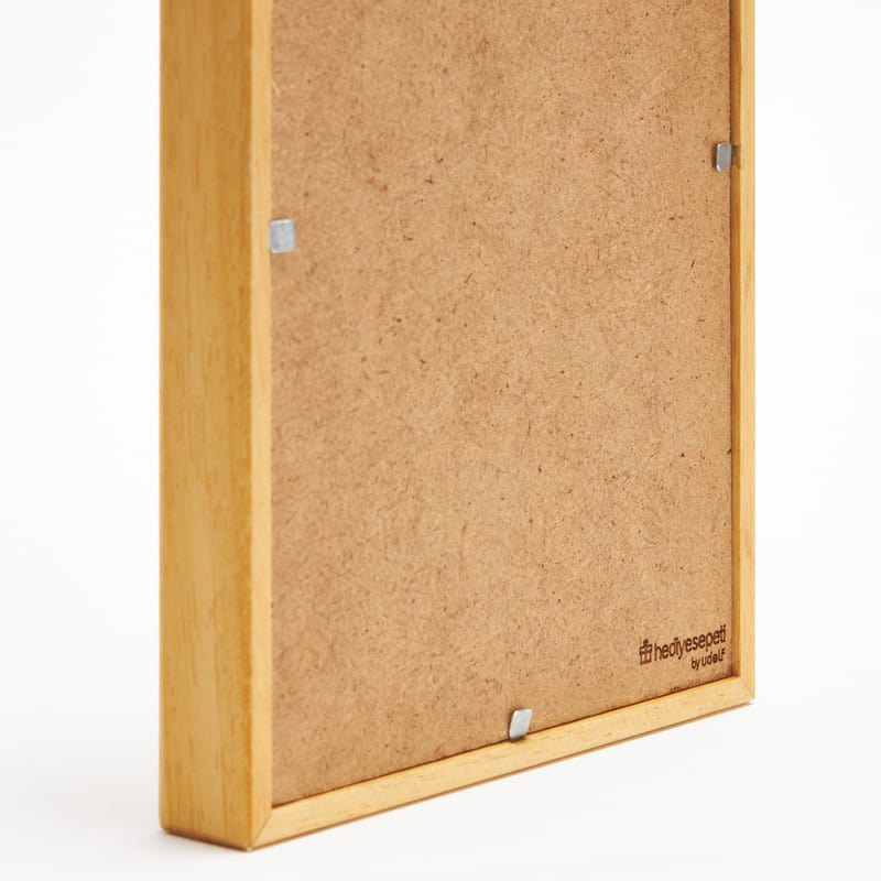 Fotoğraflı Masaüstü Ahşap Derin Çerçeve