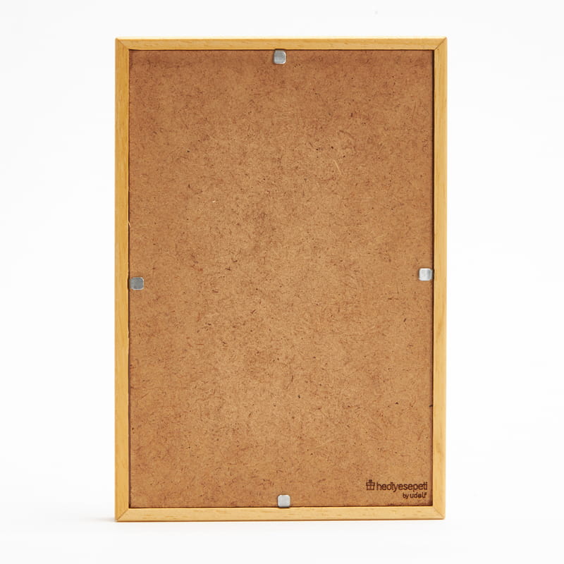 Fotoğraflı Masaüstü Ahşap Derin Çerçeve