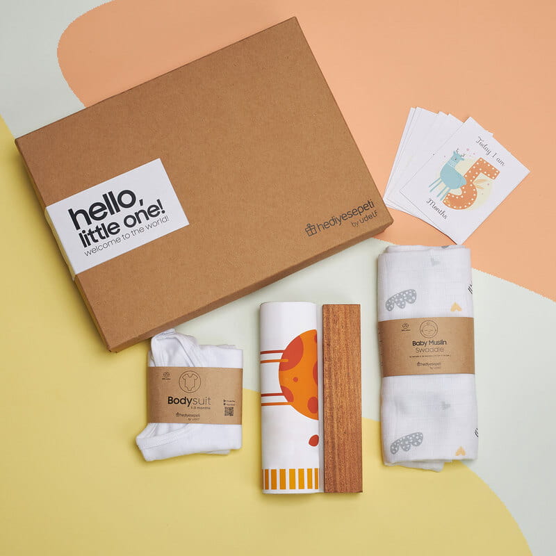 Hoşgeldin Bebek Yeni Doğan Hediye Kutusu