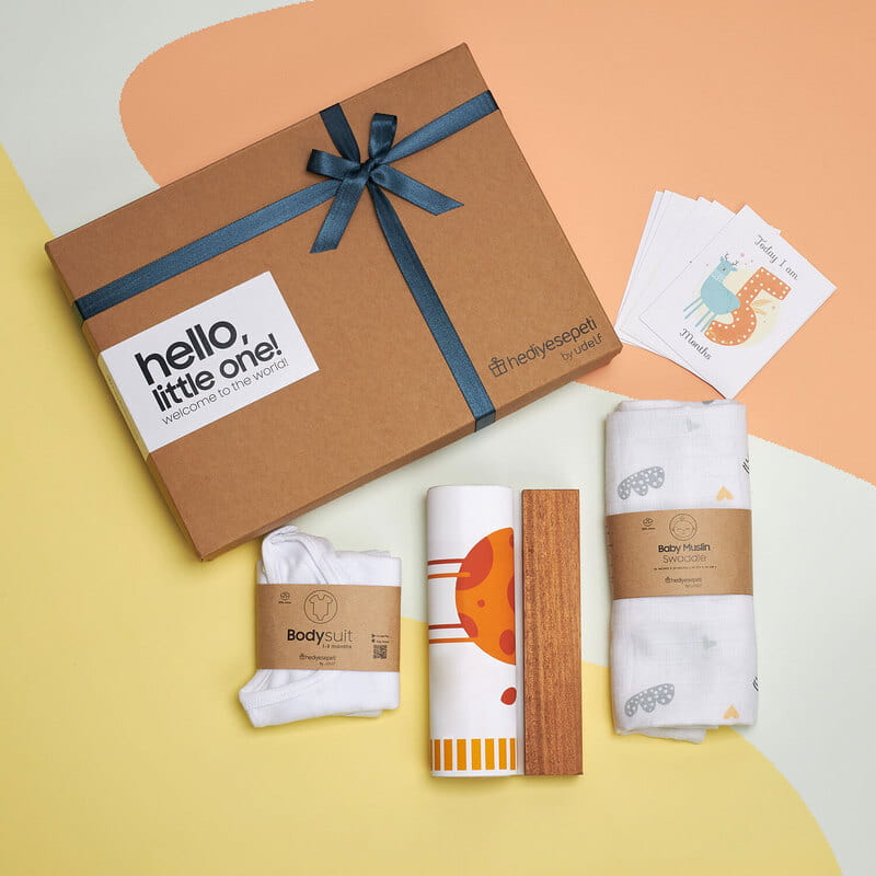 Hoşgeldin Bebek Yeni Doğan Hediye Kutusu