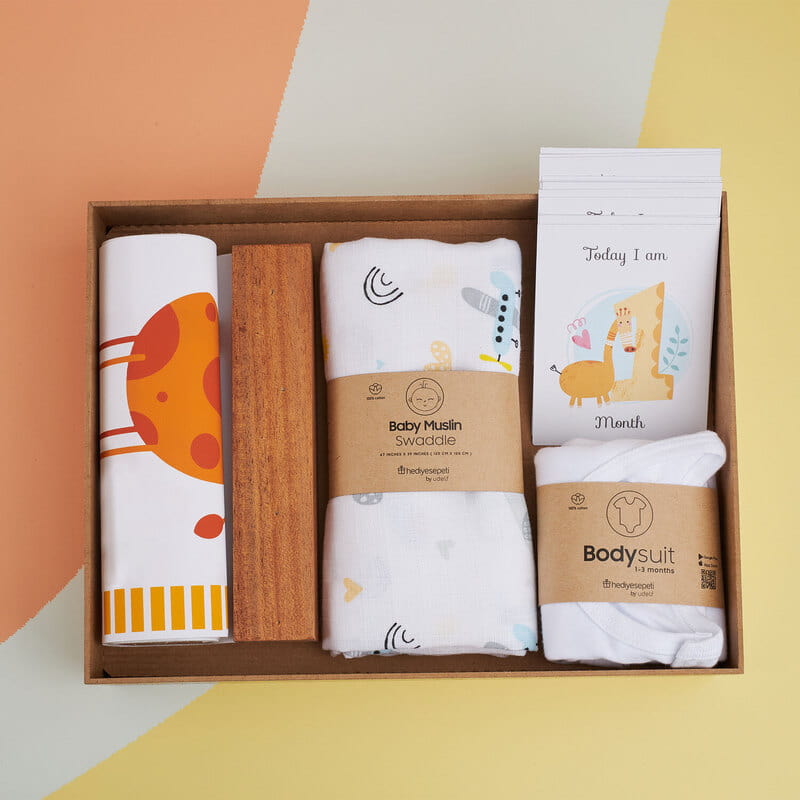 Hoşgeldin Bebek Yeni Doğan Hediye Kutusu