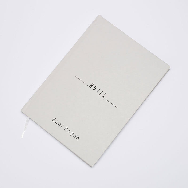 İsme Özel Çizgisiz Not Defteri