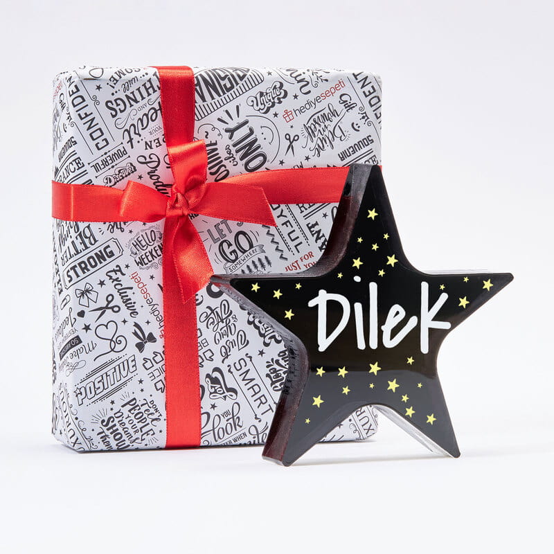 İsme Özel Masaüstü Yıldız Akrilik