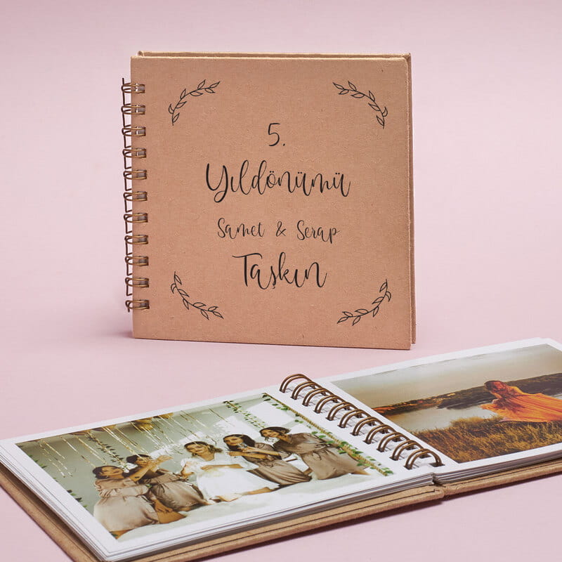 Kişiye Özel 70 Fotoğraflı Yıldönümü Fotoğraf Albümü