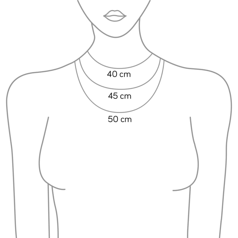 Kişiye Özel İki İsimli Gümüş Kolye