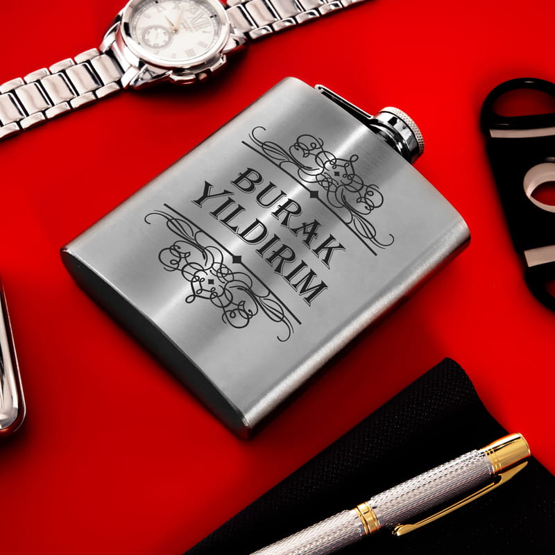 Kişiye Özel Kanyak Matarası