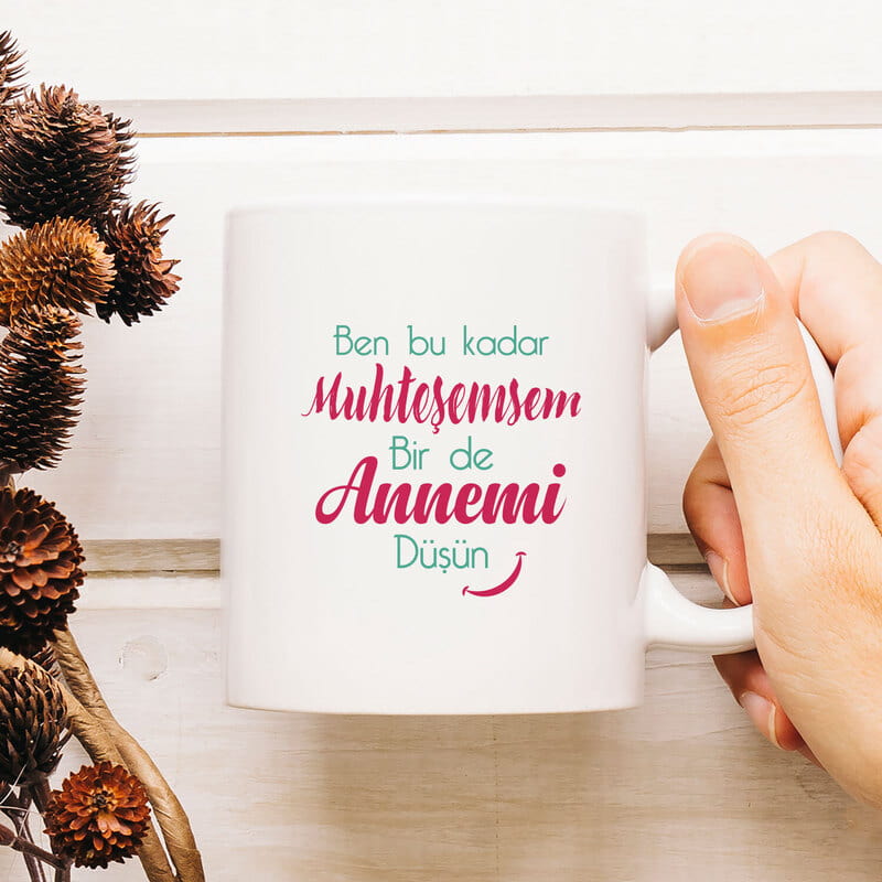 Muhteşem Anneme Kahve Kupası