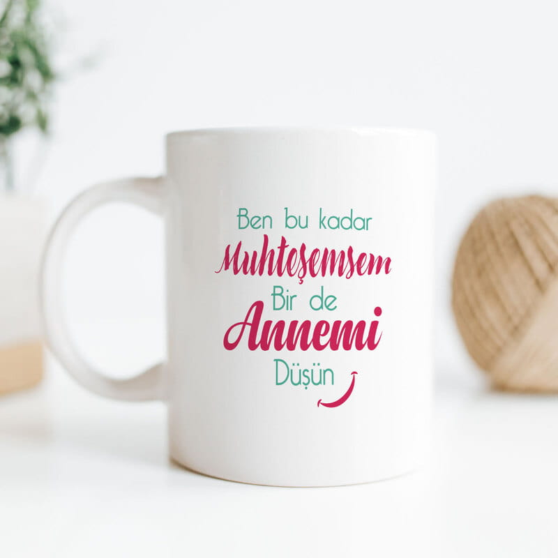 Muhteşem Anneme Kahve Kupası