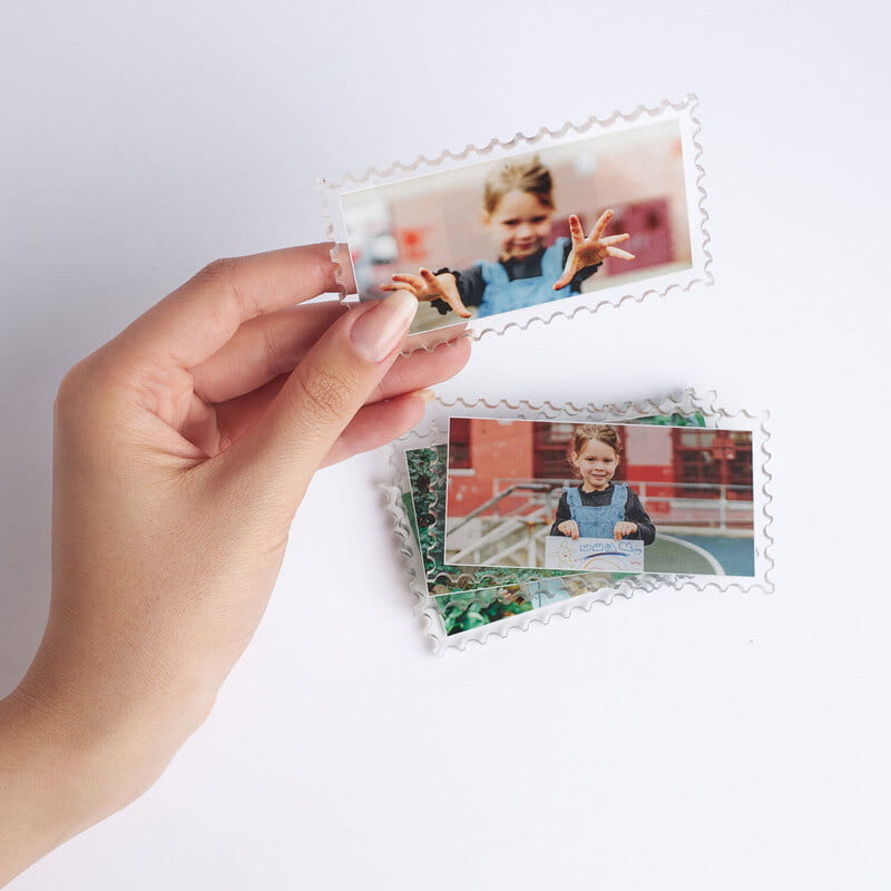 Özel Kesim 4'lü Kişiye Özel Buzdolabı Magneti