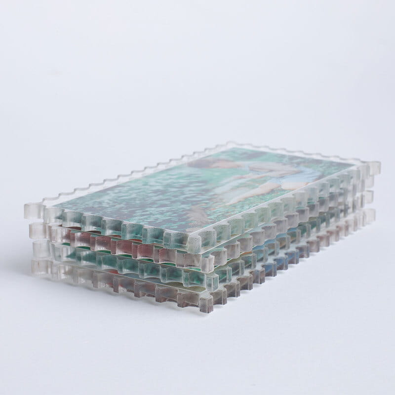 Özel Kesim 4'lü Kişiye Özel Buzdolabı Magneti