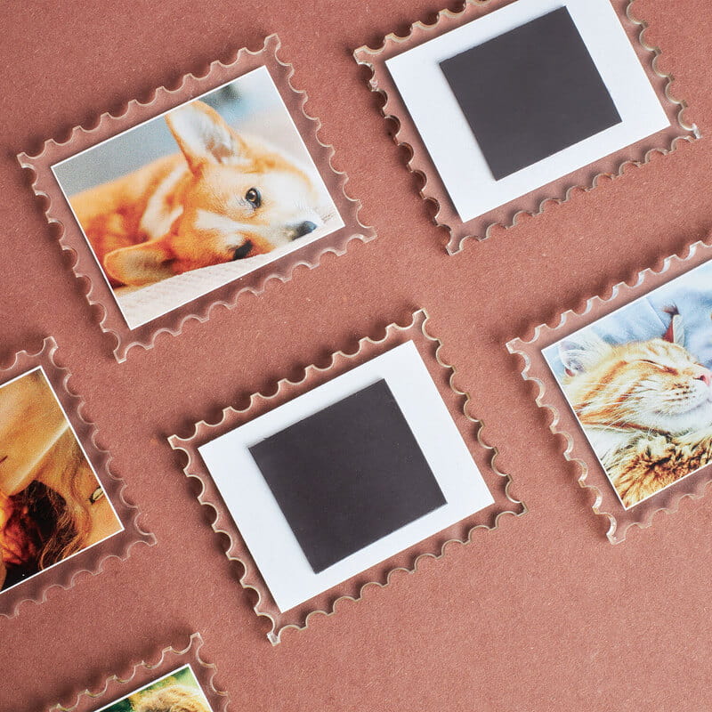 Özel Kesim 6'lı Foto Magnet