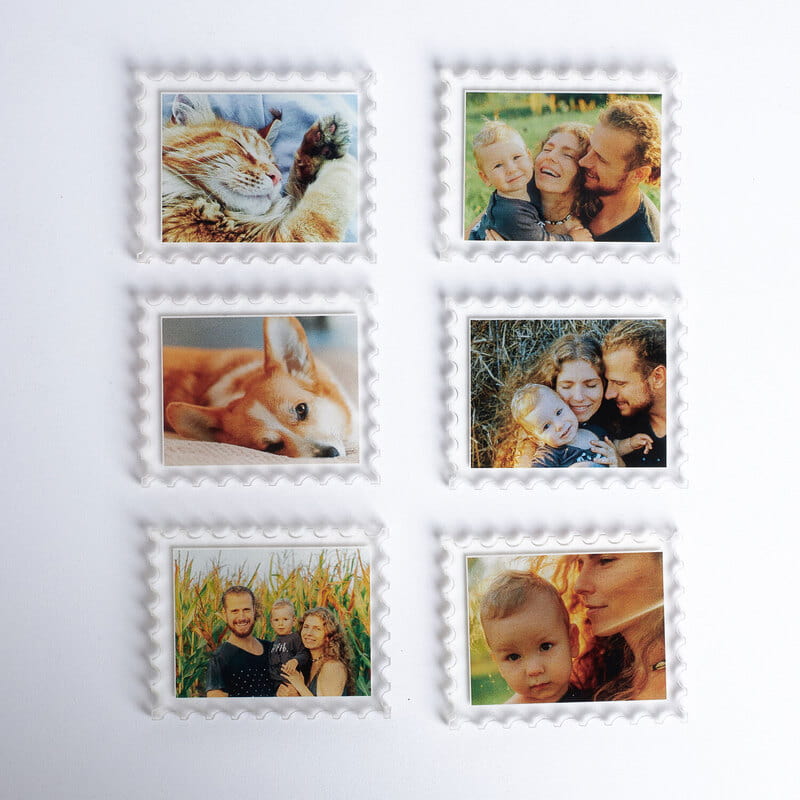Özel Kesim 6'lı Foto Magnet