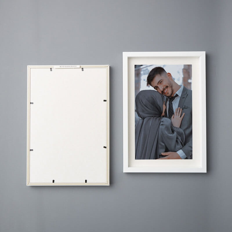 Paspartu Kenarlı Kişiye Özel Çerçeveli Fotoğraf