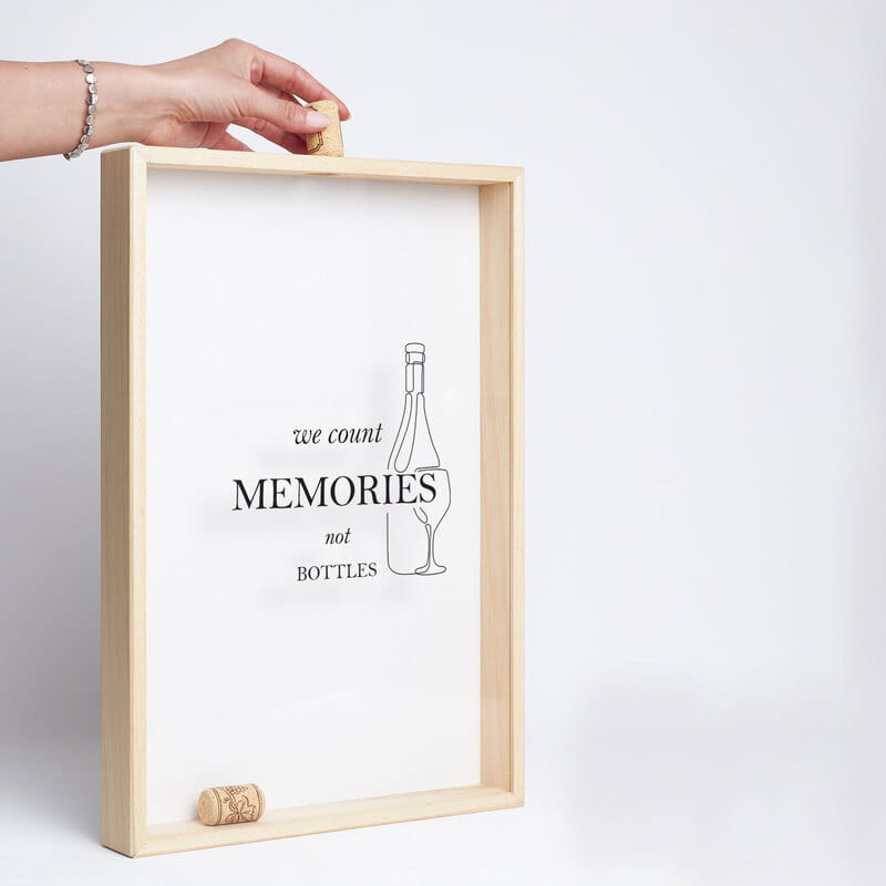 Şarap Mantarı Minimal Koleksiyon Kumbarası