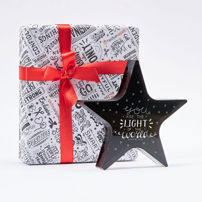 Sen Dünya'nın Işığısın Tasarımlı Yıldız Akrilik