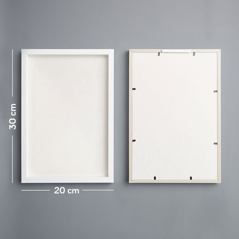 Soyad Tasarımlı Kişiye Özel 20x30 Fotoğraf Çerçevesi