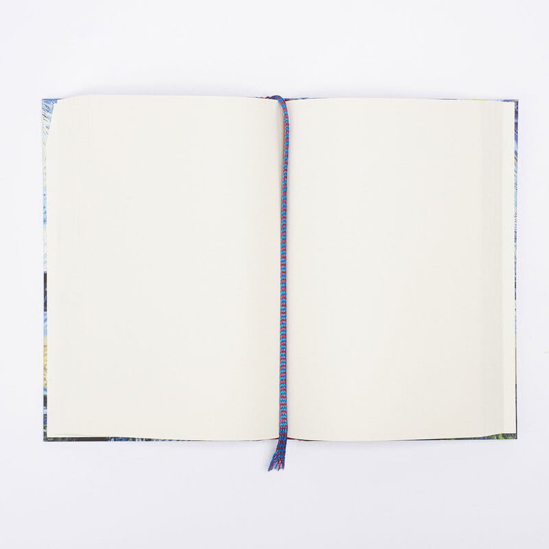 Van Gogh Yıldızlı Gece Tasarımlı Çok Sayfalı Çizgisiz Defter