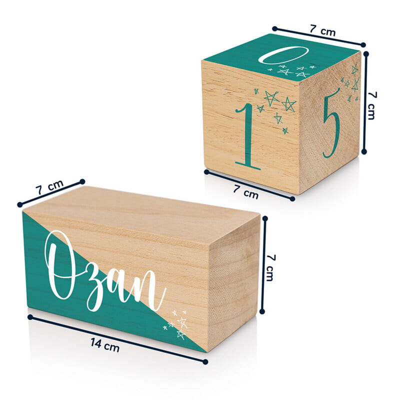 Yeni Doğan Kişiye Özel Erkek Bebek Hediye Kutusu