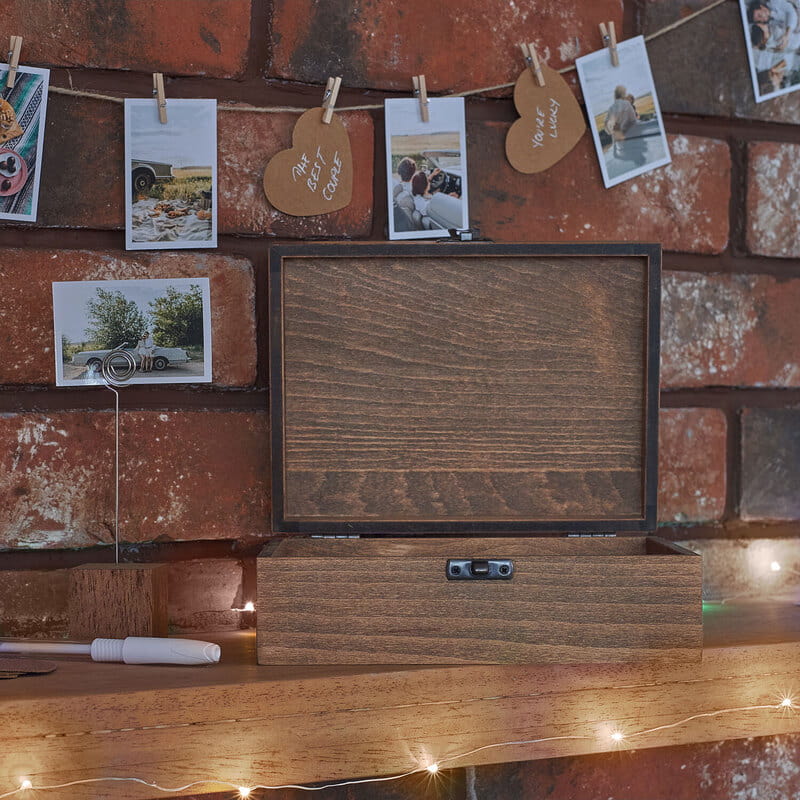 105 Fotoğraflı Kendin Yap Işıltılı Hatıralar Kutusu