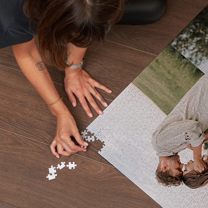 2000 Parça 2'li Fotoğraf Baskılı Kolaj Puzzle