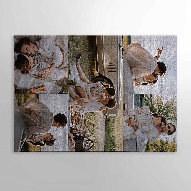 2000 Parça 5'li Fotoğraf Baskılı Kutulu Kolaj Puzzle