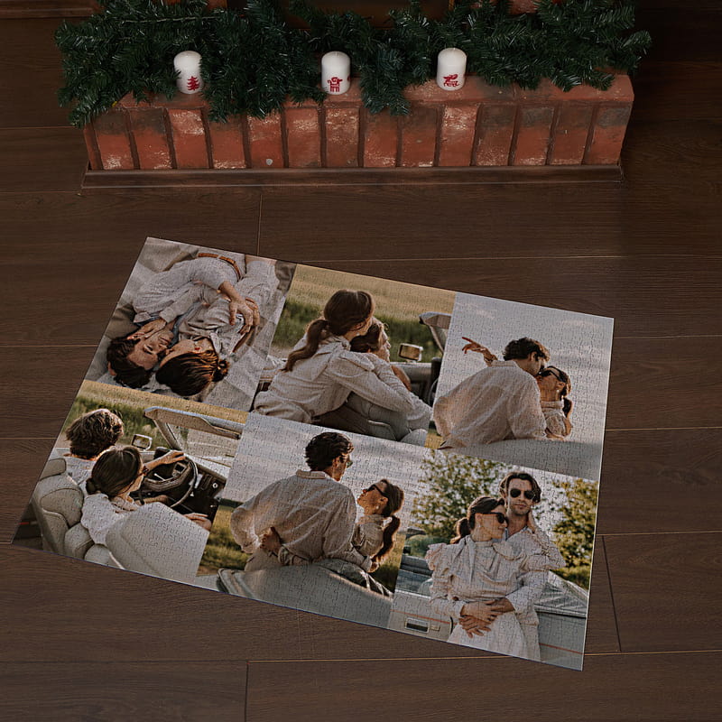 2000 Parça 6'lı Fotoğraf Baskılı Kolaj Puzzle