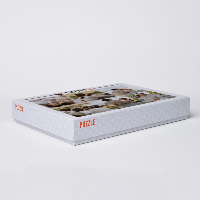 2000 Parça 6'lı Fotoğraf Baskılı Kutulu Kolaj Puzzle