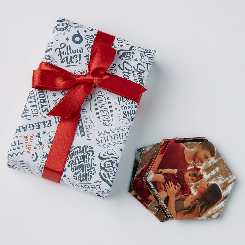 Altıgen Fotoğraflı Buzdolabı Magneti - 22 Adet