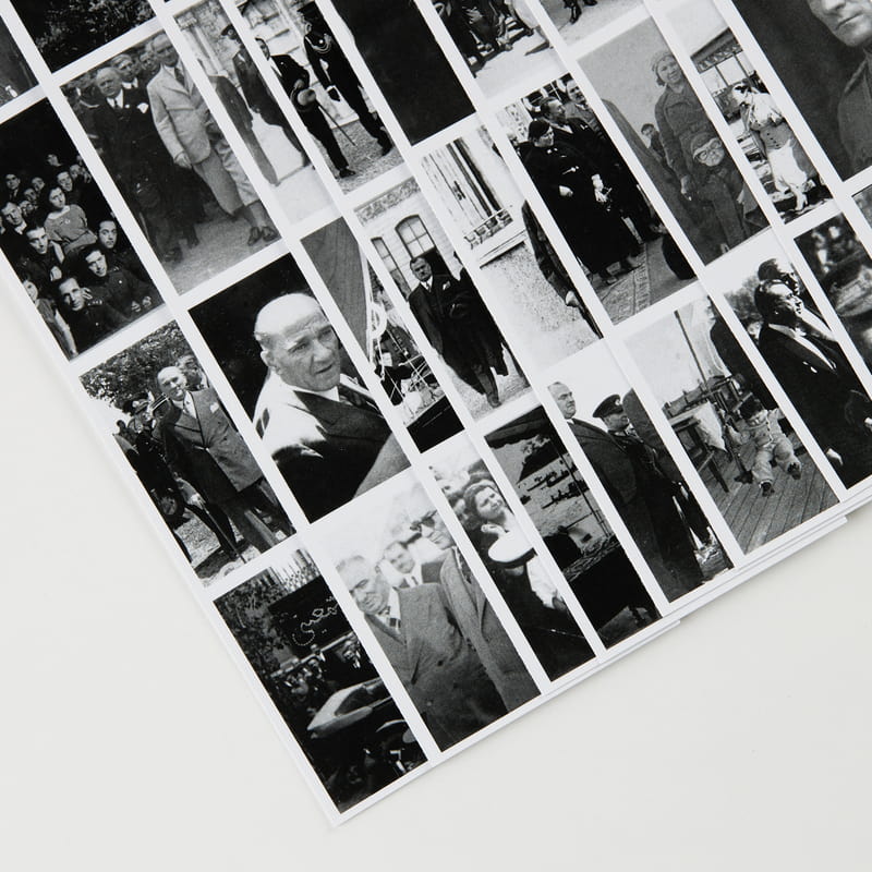 Atatürk Fotoğraflı 10'lu Kitap Ayracı Seti