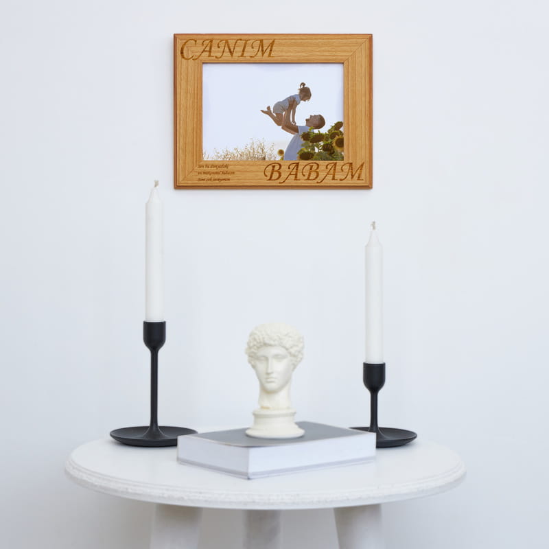 Canım Babama Ahşap Çerçeve